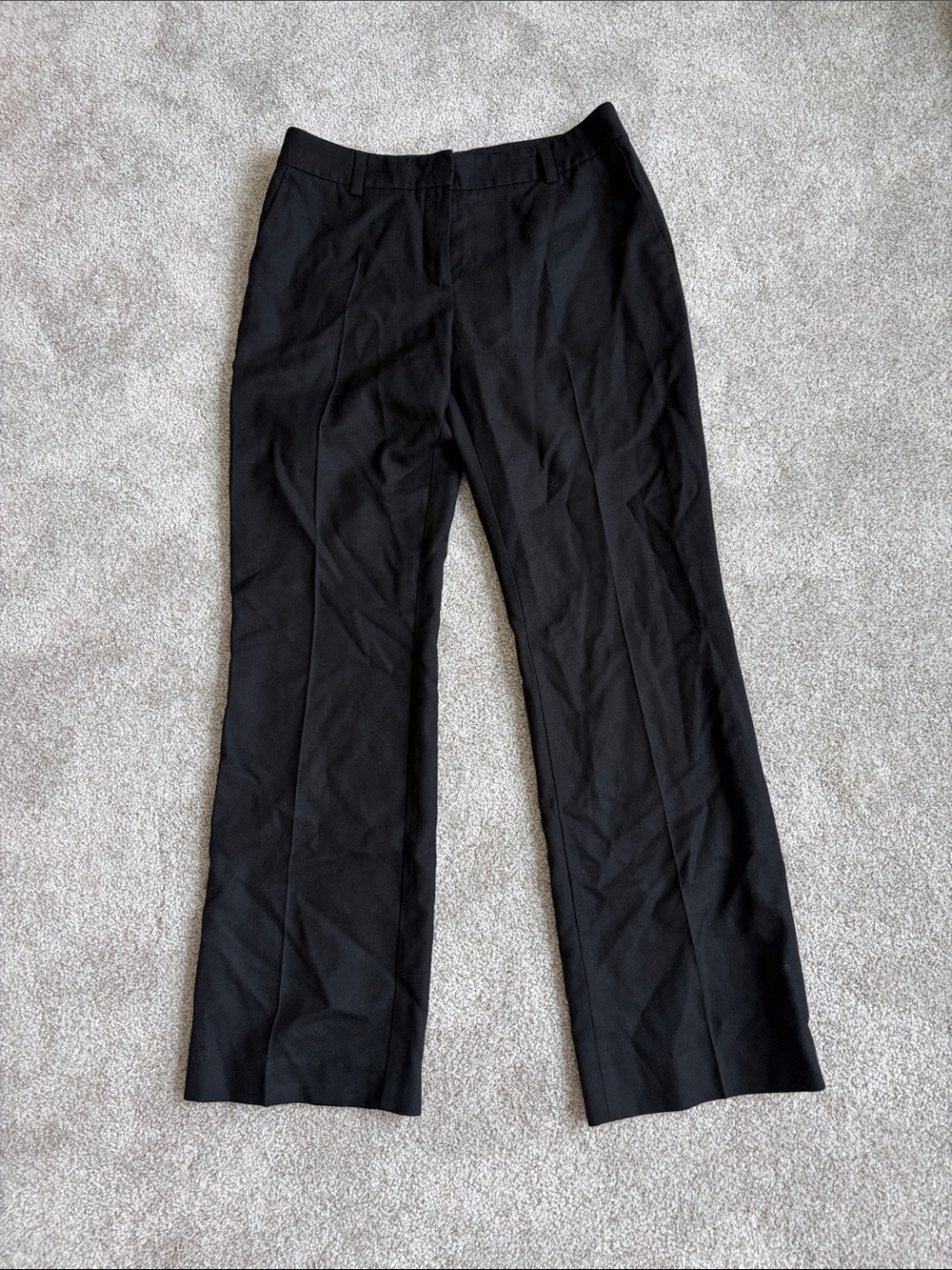 AKRIS Women's Black Dress Trousers - Tailored Straight Leg 6